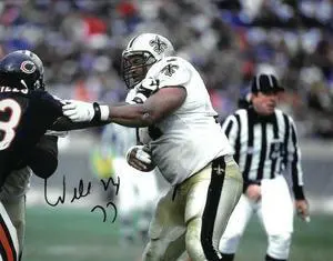 Willie Roaf signed New Orleans Saints 8x10 Photo #77