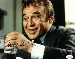 Herbert Lom signed 1993 Son of the Pink Panther Movie 8x10 Photo- JSA #II11200 (Inspector Dreyfus)