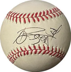 AJ Burnett signed Rawlings Official Major League Baseball #34 (Marlins/Blue Jays/Yankees/Pirates)