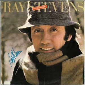 Ray Stevens signed 1976 Just For The Record Album Cover/LP/Vinyl Record- JSA #JJ96564