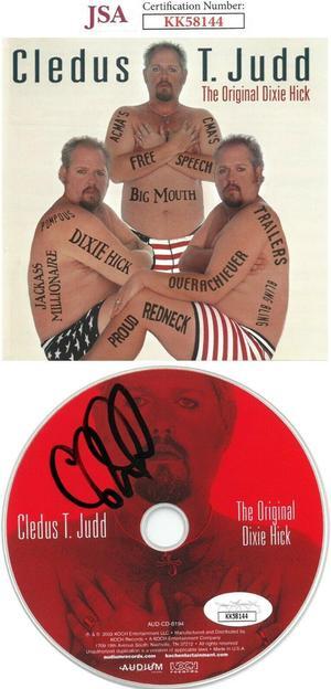 Cledus T. Judd signed 2003 The Original Dixie Hick Album CD w/ Cover & Case- JSA #KK58144