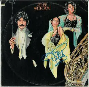 Tony Orlando signed 1976 Tony Orlando and Dawn To Be With You Album Cover/LP/Vinyl Record- JSA #JJ96536