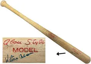 Mateo “Matty” Alou signed Rare Vintage Worth 100LL Little League Alou Style Model 29” Bat (Cardinals/Pirates)