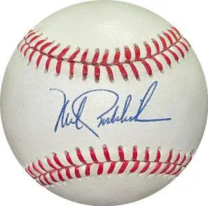 Mike Boddicker signed ROAL Rawlings Official American League Baseball very minor tone (Orioles/Red Sox)
