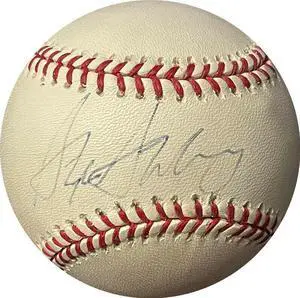Stephen Strasburg signed Rawlings Official Major League Baseball light sig- JSA #HH18383 (Washington Nationals)
