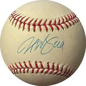 Vance Worley signed Rawlings Official Major League Baseball light sig- MLB Hologram #FJ534719 (Phillies/Twins/Pirates)