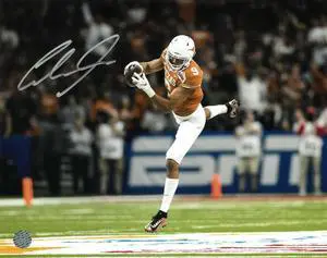 Collin Johnson signed Texas Longhorns 8x10 Photo- AWM Hologram