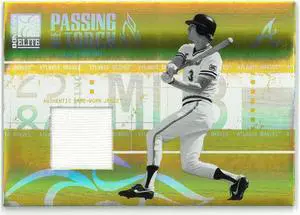 Dale Murphy 2005 Donruss Elite Passing the Torch Game Worn Jersey Card #PT-10- LTD 087/250 (Atlanta Braves)