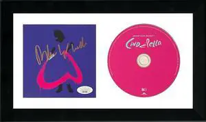 Andrew Lloyd Webber signed 2021 Cinderella Art Card with Album Cover Booklet & CD 6.5x12 Custom Framing- JSA #RR64088