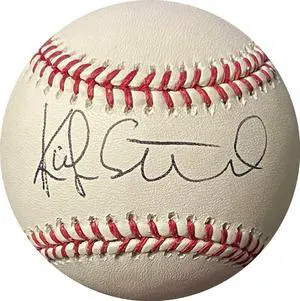Kiefer Sutherland signed Official Rawlings Major League Baseball- JSA #SS17605 (Hollywood/24/Full Signature)