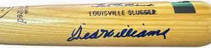 Ted Williams signed Louisville Slugger/H&B Game Model 125 Baseball Bat 35  PSA Full LOA/Green Diamond/Boston Red Sox/HOF