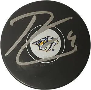 Ryan Ellis signed Nashville Predators Logo Hockey Puck #9