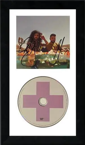 Dan + Shay Duo signed 2021 Good Things Album Cover Booklet w/ CD w/ 6.5x12 Custom Framing