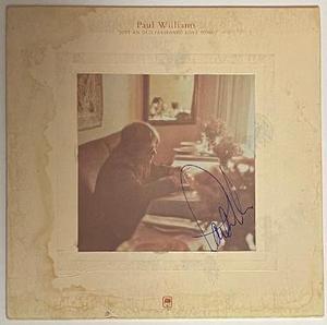 Paul Williams signed 1971 Just An Old Fashioned Love Song LP Album Cover Only (A&M Records)