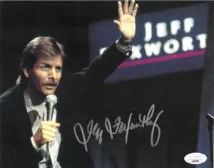 Jeff Foxworthy signed 7.5x9.5 Photo minor dings- JSA #LL60265 (Comedian/Blue Collar Comedy)