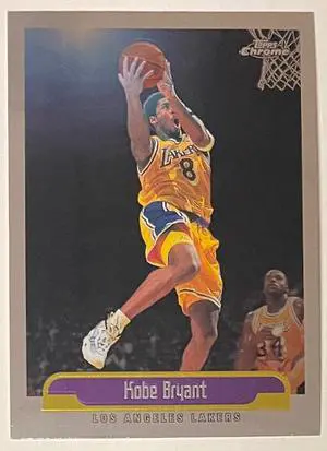 Kobe Bryant 1999-00 Topps Chrome Card #125 (Los Angeles Lakers)
