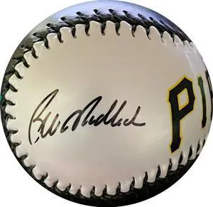 Bill Madlock signed Franklin Pittsburgh Pirates Logo Baseball- JSA Authenticated