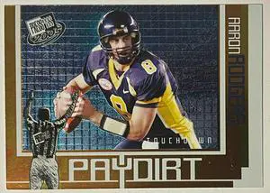 Aaron Rodgers 2005 Press Pass Paydirt Rookie Card (RC) #PD11/12 (California Bears/Green Bay Packers)