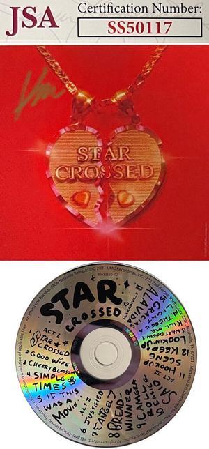Kacey Musgraves 2021 Star Crossed CD with Signed Art Card JSA #SS50117