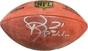 Patrick Peterson signed Official Wilson Leather Duke NFL Football #21 P2 Nation- Beckett Review (Vikings/Cardinals)