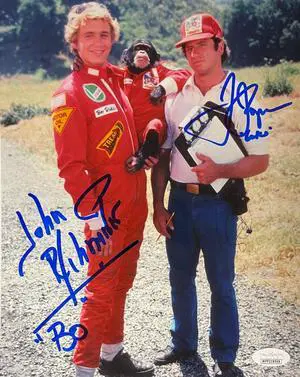 Dukes of Hazzard  dual signed 11x14 Photo- Tom Wopat -Luke & John Schneider -Bo- JSA Witnessed #WPP318085 (Metallic)
