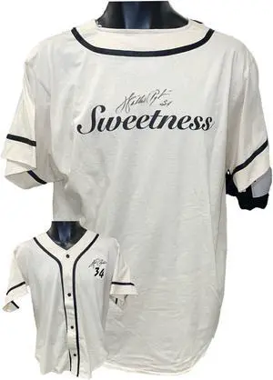 Walter Payton signed "Sweetness" Softball/Baseball Jersey- JSA Full LOA (L/HOF/Chicago Bears)