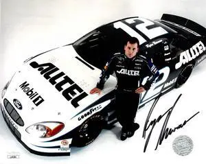 Ryan Newman signed NASCAR Alltel 8x10 Photo #12- JSA #LL60281