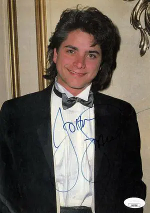 John Stamos signed 7x10 Magazine Page/Photo- JSA #LL60280 (Full House/Beach Boys)