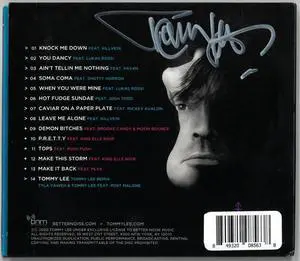 Tommy Lee signed 2020 Andro Album Cover Booklet (Back) w/ CD - COA (Motley Crue Drummer Solo)