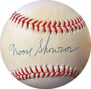 Bill "Moose" Skowron signed ROAL Rawlings Official American League Baseball (New York Yankees)
