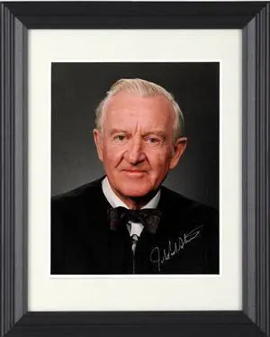 John Paul Stevens Signed/Autograph Supreme Court Justice 8x10 Portrait Photo Custom Framing/Judicial Robe- JSA #AC27346