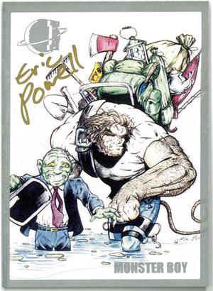 Eric Powell Signed 1994 Dilemma Productions Best Cellars MONSTER BOY Collector Trading Card 80