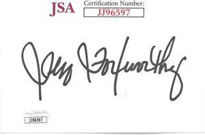 Jeff Foxworthy signed 3x5 Index Card- JSA #JJ96597 (Comedian/Blue Collar Comedy)