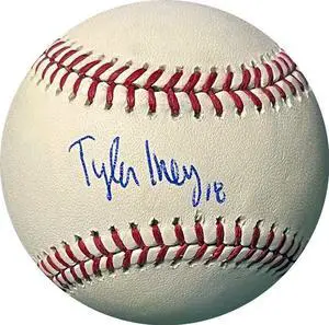 Tyler Ivey signed Rawlings Official Major League Baseball #18- JSA #RR76581 (Houston Astros)