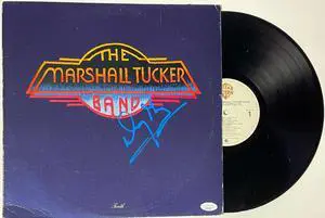 Doug Gray signed 1980 Marshall Tucker Band Tenth Album Cover/LP/Vinyl Record- JSA #AC92437