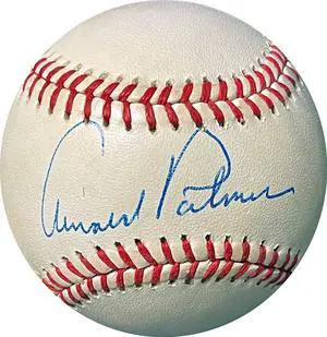 Arnold Palmer signed RONL Official Rawlings National League Baseball JSA #Y66059 Full LOA (Golf Hall of Famer)