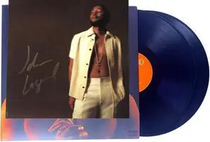 John Legend signed 2022 LEGEND Act 1 & 2 10.5X10.5 Art Card w/ Album Cover & Double LP COA