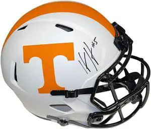 Hendon Hooker signed Tennessee Volunteers Riddell FS Rep Speed Lunar Eclipse Helmet #5- JSA Signature Debut