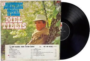 Mel Tillis signed 1968 Something Special Album Cover/LP/Vinyl Record- JSA #GG08450