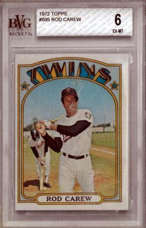 Athlon Sports Rod Carew 1968 Topps Baseball Card #80- BVG