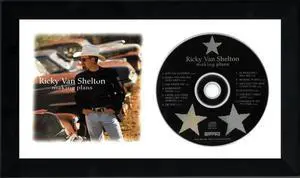 Ricky Van Shelton signed 1997 making plans Album Cover Booklet w/CD 6.5x12 Custom Framing- JSA #GG08239