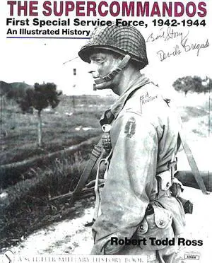William/Bill Story signed Vintage B&W Devil's Brigade 8x10 Photo- JSA #AC92836