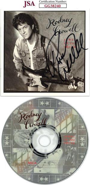 Rodney Crowell signed 1995 Jewel of the South Album Cover Booklet w/ CD & Case- JSA #GG38240