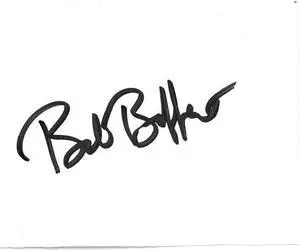 Robert/Bob Baffert signed 3.5x4.5 Cut Signature- COA (Triple Crown American Pharoah/Justify Horse Trainer)