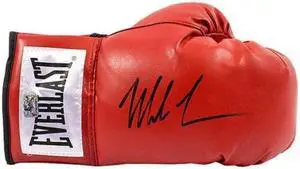 Mike Tyson signed Everlast Red Right Boxing Glove- JSA Authentication