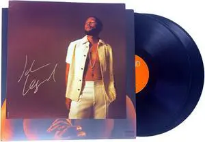 John Legend signed 2022 LEGEND Act 1 & 2  11X11 Art Card w/ Album Cover & Double LP COA