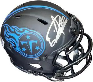 Derrick Henry signed Tennessee Titans Eclipse Speed Mini Helmet #22- Beckett Witnessed