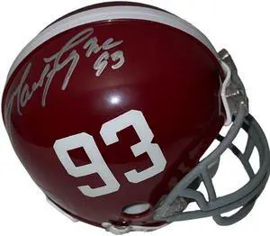 Marty Lyons signed Alabama Crimson Tide Riddell #93 Mini Helmet- COA