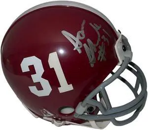 Sam Shade signed Alabama Crimson Tide Riddell #31 Mini Helmet- COA