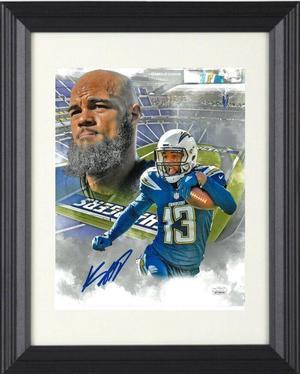 Framed Charlie Joiner Autographed Signed Insc San Diego Chargers